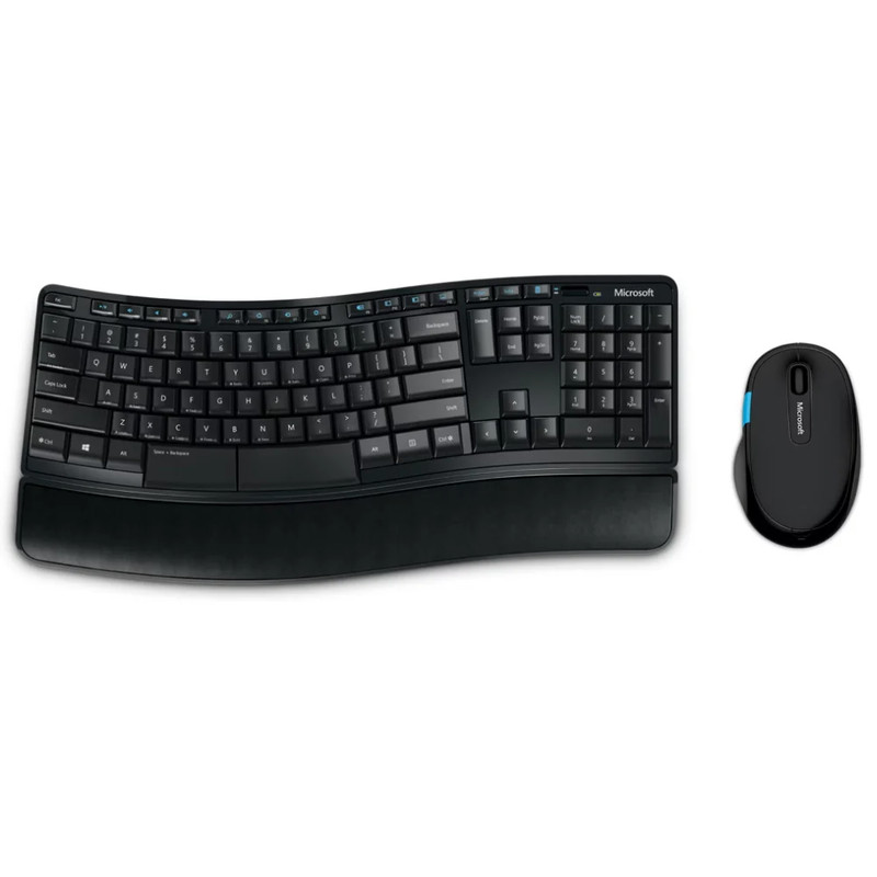 Microsoft Sculpt Comfort Desktop Wireless Keyboard and Mouse Combo - لوحة مفاتيح وفأرة